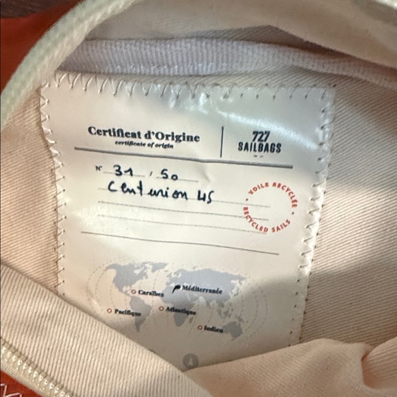 Terracota Fanny Pack Made from 100% Recycled Sails - BRAND NEW w Tags - Picture 10 of 10